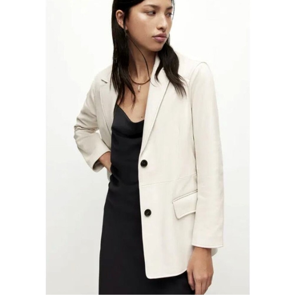Allsaints Leather Blazer